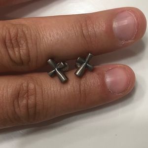 James Avery Cross Earrings